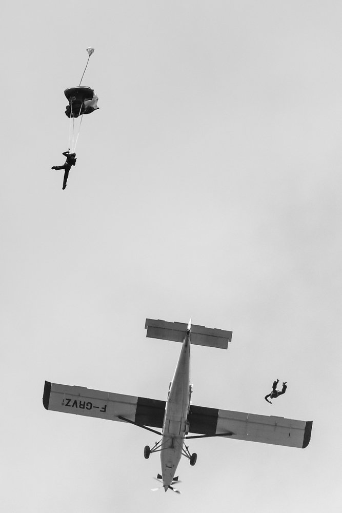 Pilatus Turbo Porter - Fallschirmspringer Team Eichinger / Polygone